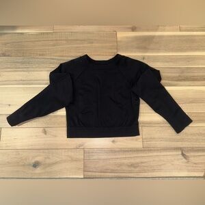 Black Long Sleeve Top